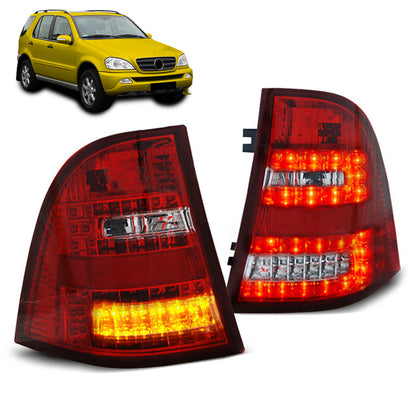 LED Rücklichter Rot Weiß passend für MERCEDES W163 ML M-KLASSE 03.98-05