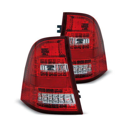 LED Rücklichter Rot Weiß passend für MERCEDES W163 ML M-KLASSE 03.98-05