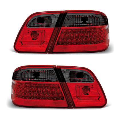 LED Rücklichter Rot Rauch passend für Mercedes W210 95-03.02