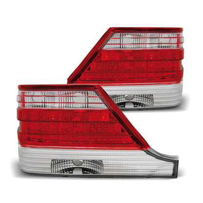 LED Rücklichter Rot Weiß passend für Mercedes W140 95-10.98
