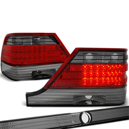 LED Rücklichter Rot Rauch passend für Mercedes W140 95-10.98