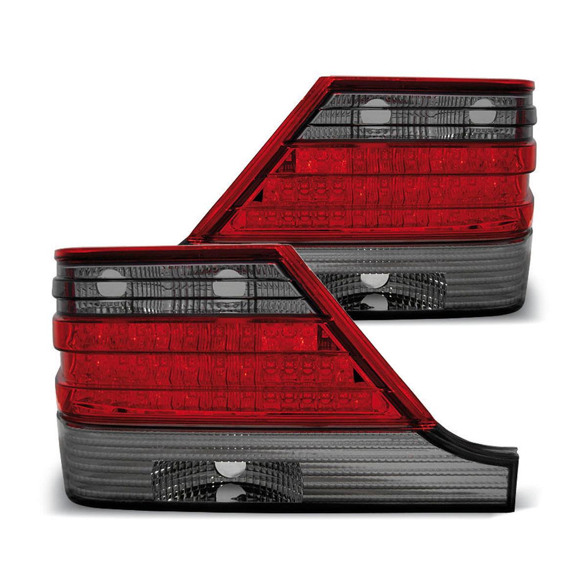 LED Rücklichter Rot Rauch passend für Mercedes W140 95-10.98