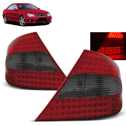 LED Rücklichter Rot Rauch passend für Mercedes CLK W209 03-10
