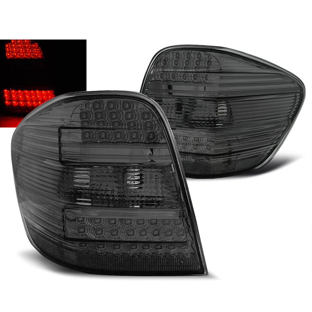 LED Rücklichter Rauch passend für Mercedes M-Klasse W164 05-08