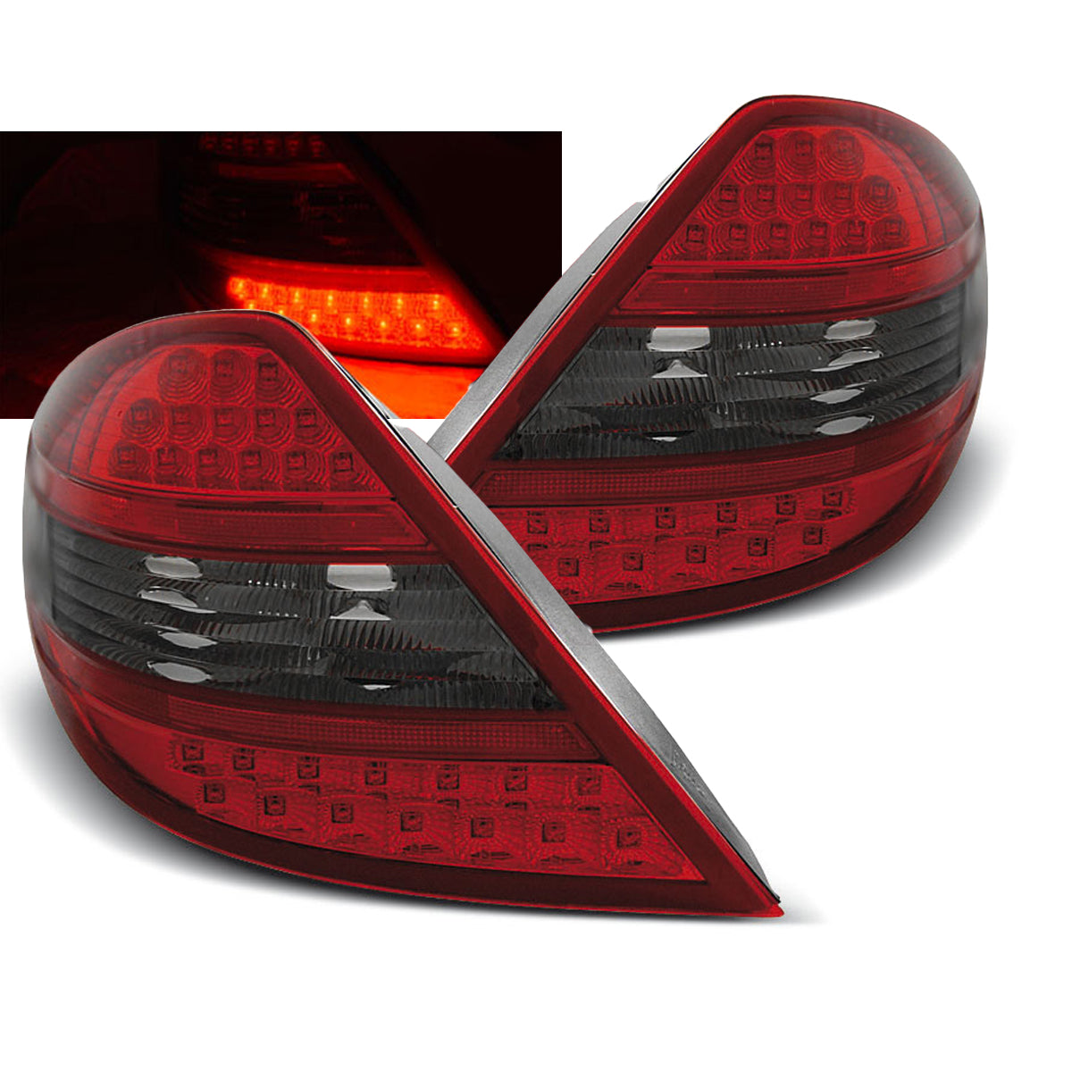 LED Rücklichter Rot Smoke passend für Mercedes R171 SLK 04-11