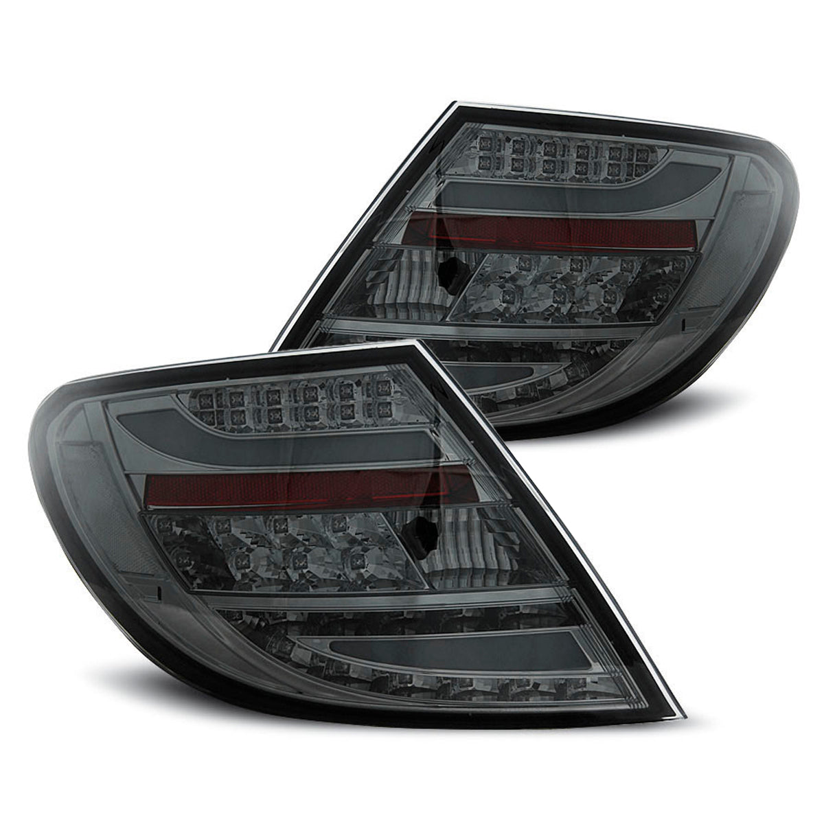 LED Rücklichter Smoke passend für Mercedes C-Klasse W204 Limousine 07-10