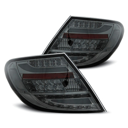 LED Rücklichter Smoke passend für Mercedes C-Klasse W204 Limousine 07-10