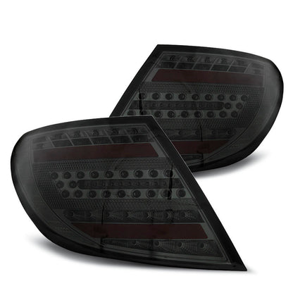 LED Leiste Rücklichter Smoke passend für Mercedes C-Klasse W204 Limousine 07-10