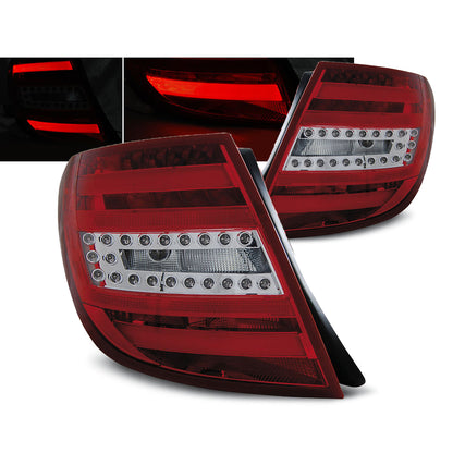 LED Leiste Rücklichter Rot Weiß passend für Mercedes C-Klasse W204 Kombi 07-10