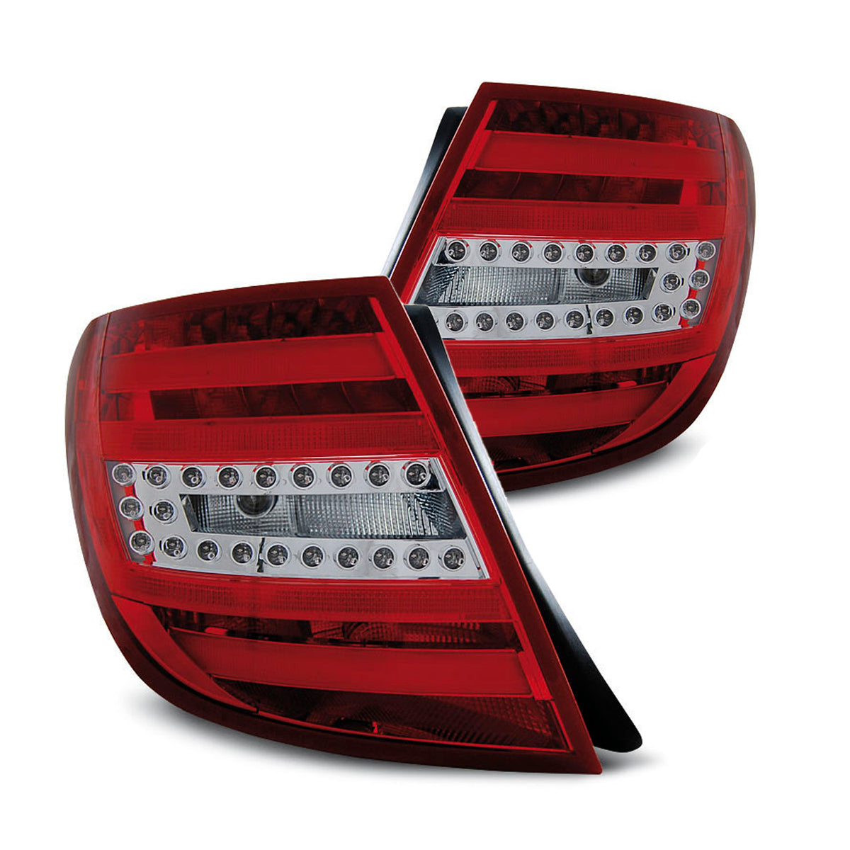 LED Leiste Rücklichter Rot Weiß passend für Mercedes C-Klasse W204 Kombi 07-10
