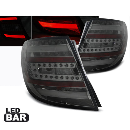 LED Leiste Rücklichter Smoke passend für Mercedes C-Klasse W204 Kombi 07-10