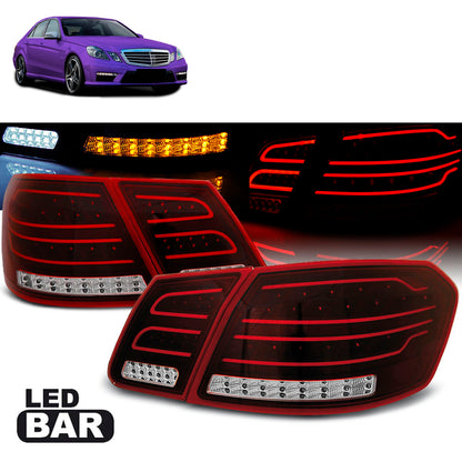 LED BAR Rücklichter Rot Weiß passend für Mercedes W212 E-Klasse 09-13