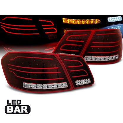 LED BAR Rücklichter Rot Weiß passend für Mercedes W212 E-Klasse 09-13