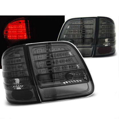 LED Rücklichter Rauch passend für Mercedes W210 95-03.02 Kombi