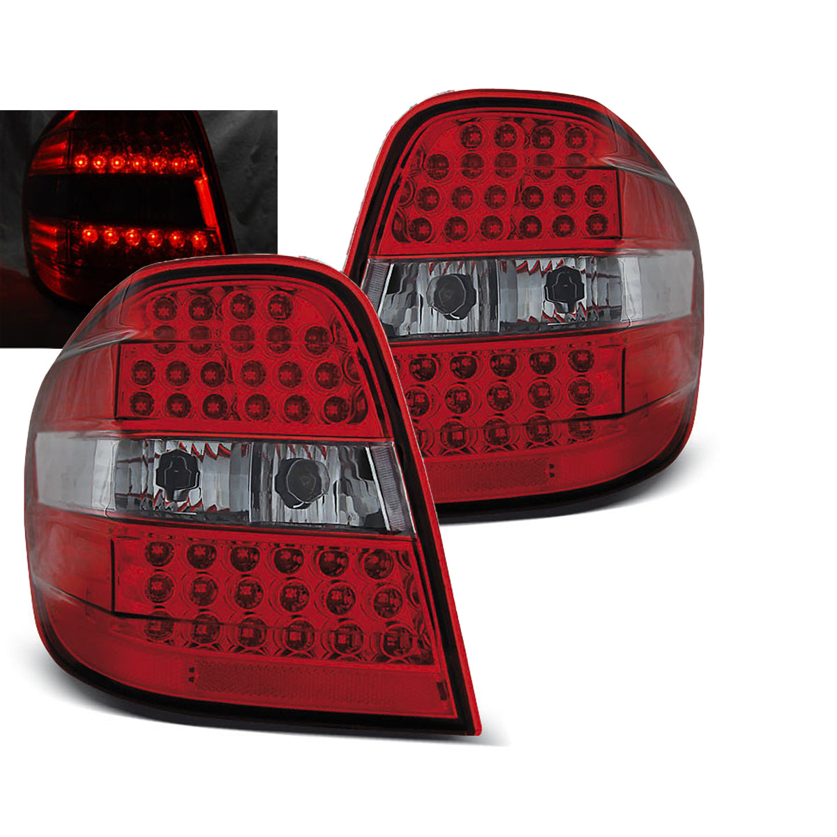 LED Rücklichter Rot Weiß passend für Mercedes M-Klasse W164 05-08