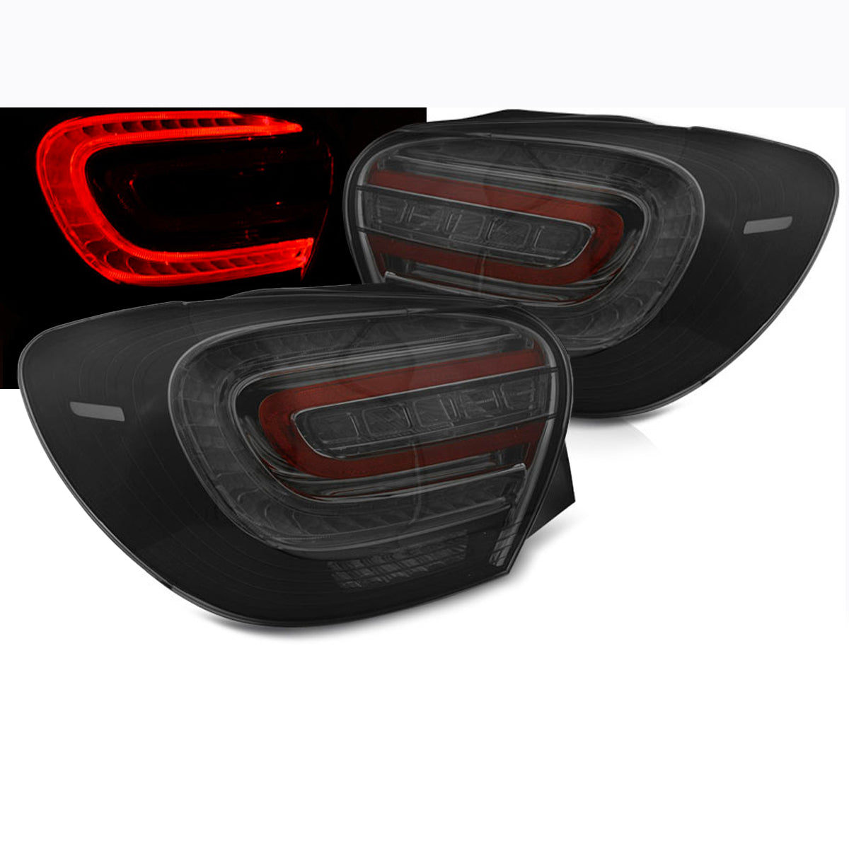 LED Rücklichter Rauch passend für Mercedes W176 A-Klasse 12-02.14