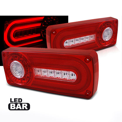 LED Rücklichter Rot Weiß passend für Mercedes W463 G-Klasse 90-12