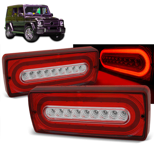LED Rücklichter Rot Weiß passend für Mercedes W463 G-Klasse 90-12