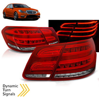 LED Rücklichter Rot Weiß SEQ passend für Mercedes W212 E-Klasse 09-13