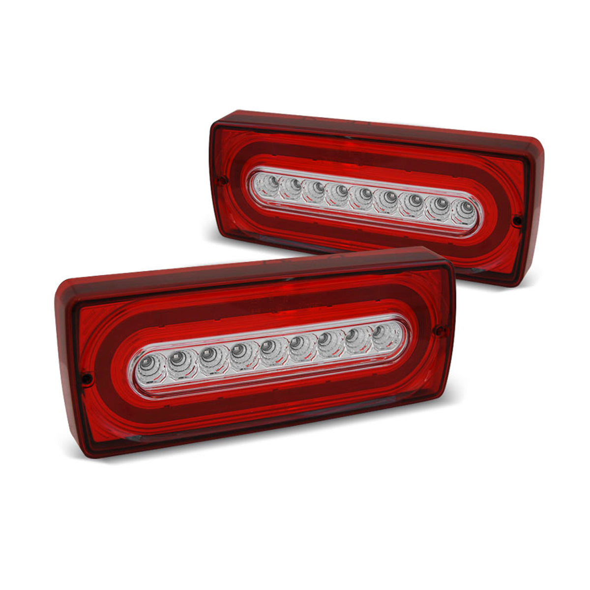 LED Rücklichter Rot Weiß passend für Mercedes W463 G-Klasse 90-12