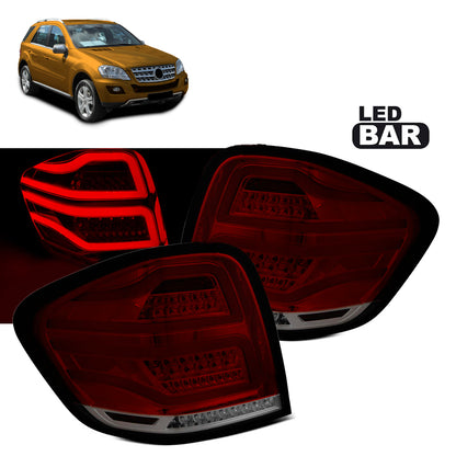 LED BAR Rücklichter Rot Rauch passend für Mercedes M-Klasse W164 09-11