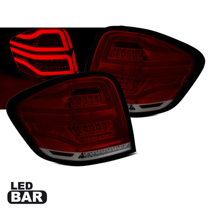 LED BAR Rücklichter Rot Rauch passend für Mercedes M-Klasse W164 09-11