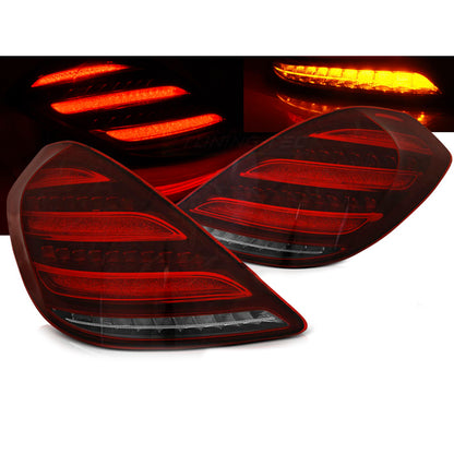 LED Rücklichter Rot Weiß passend für Mercedes S-Klasse W222 13-17