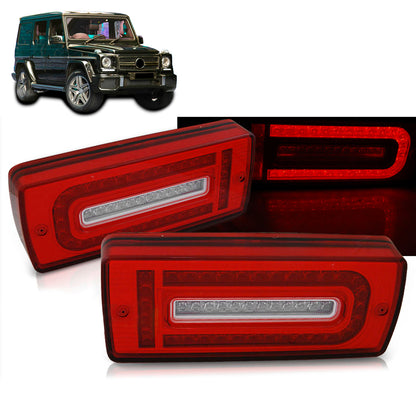 LED Rücklichter Rot Weiß passend für Mercedes W463 G-Klasse 07-17