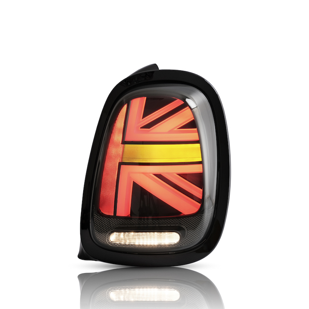 Heckleuchten LED Rot Schwarz passend für MINI (F55, F56, F57) Schrägheck Cabrio 2014-2019