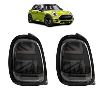 Heckleuchten LED Smoke Schwarz passend für MINI (F55, F56, F57) Schrägheck Cabrio 2014-2019