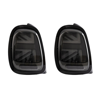 Heckleuchten LED Smoke Schwarz passend für MINI (F55, F56, F57) Schrägheck Cabrio 2014-2019