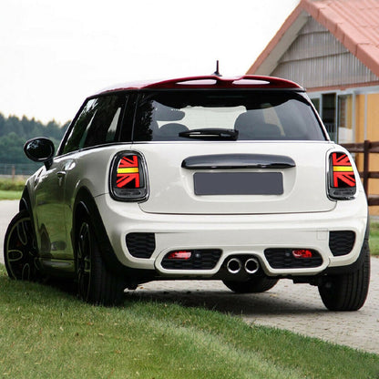 Heckleuchten LED Smoke Schwarz passend für MINI (F55, F56, F57) Schrägheck Cabrio 2014-2019