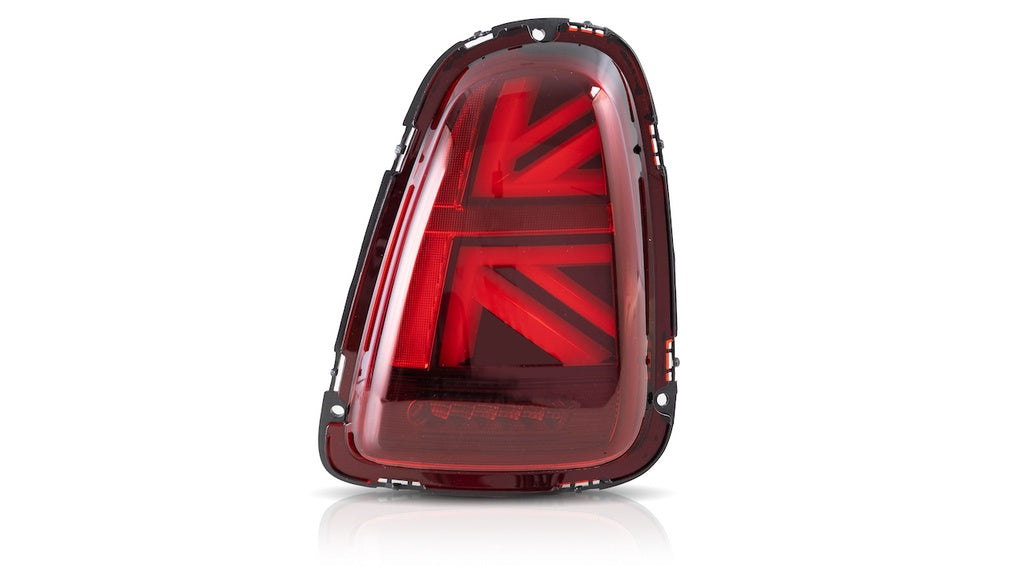 Heckleuchten LED Rot passend für MINI (R56) Schrägheck Cabrio 2006-2013 Union Jack Stil