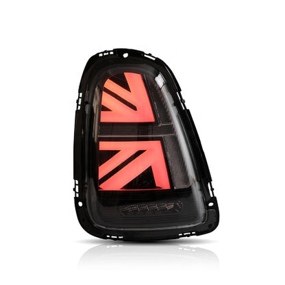 Heckleuchten LED Smoke passend für MINI (R56) Schrägheck Cabrio 2006-2013 Union Jack Stil