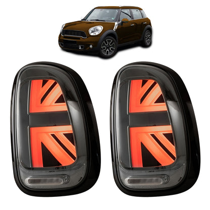Heckleuchten LED Smoke passend für MINI (R60) Countryman 2010-2016 Union Jack Stil
