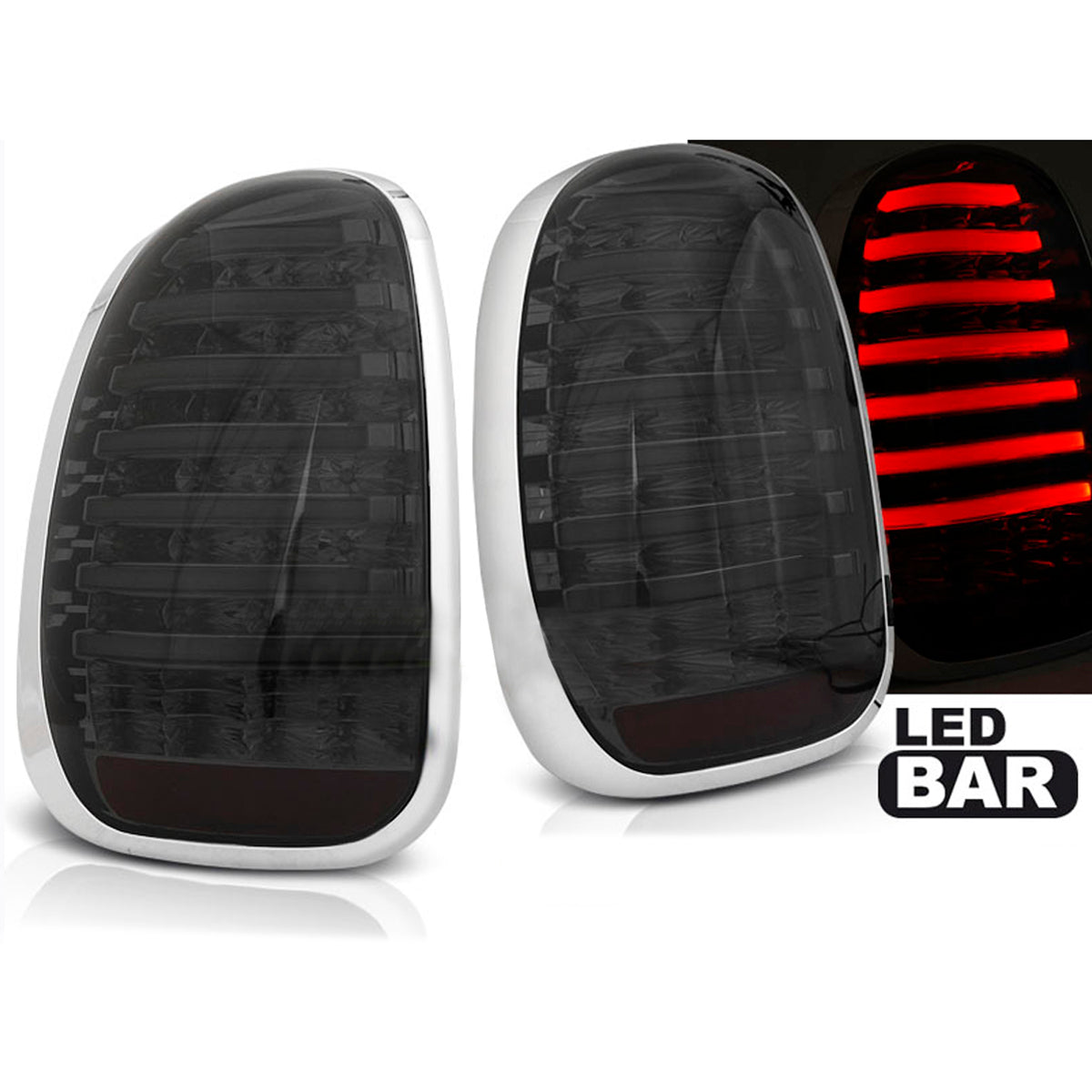 Rücklichter passend für MINI R60 Countryman 10-14 Smoke LED Bar