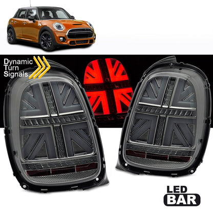 LED Rücklichter Smoke passend für MINI COOPER F55 F56 F57 14-17 6-PIN