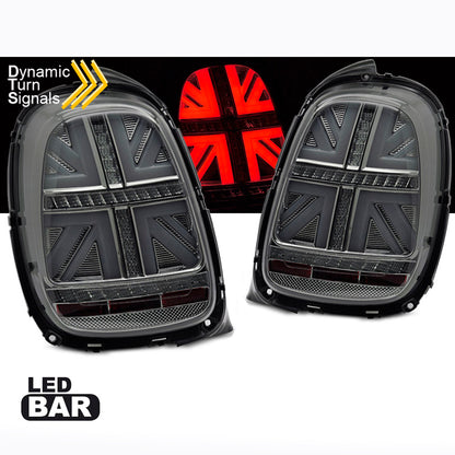 LED Rücklichter Smoke passend für MINI COOPER F55 F56 F57 14-17 6-PIN