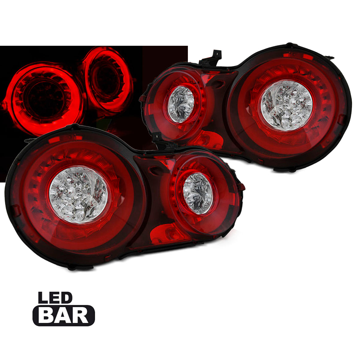Rücklichter passend für Nissan GT-R 08-11.13 R-W LED
