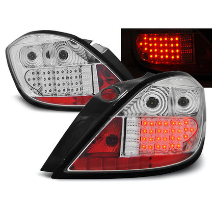 Rücklichter passend für Opel Astra H 03.04-09 5D Chrom LED