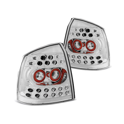 Rücklichter passend für Opel Astra G 09.97-02.04 Chrom LED