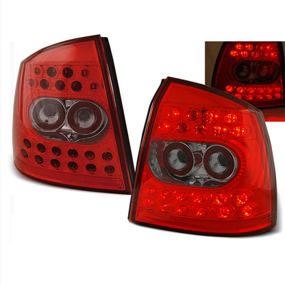 Rücklichter passend für Opel Astra G 09.97-02.04 Rot Weiß LED