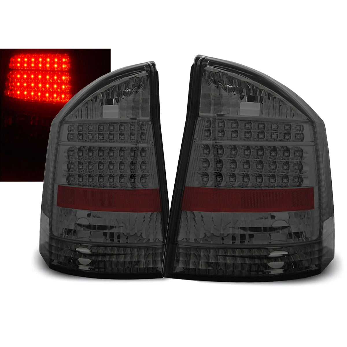 Rücklichter passend für Opel Vectra C Sedan HB 04.02-08 Smoke LED
