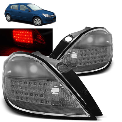 Rücklichter passend für Opel Astra H 03.04-09 5D Smoke LED