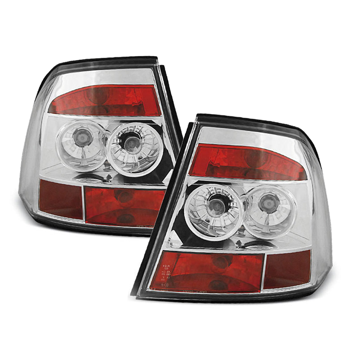 Rücklichter Opel Vectra B 11.95-12.98 Chrom