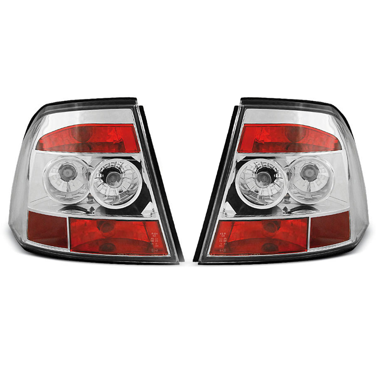 Rücklichter Opel Vectra B 11.95-12.98 Chrom