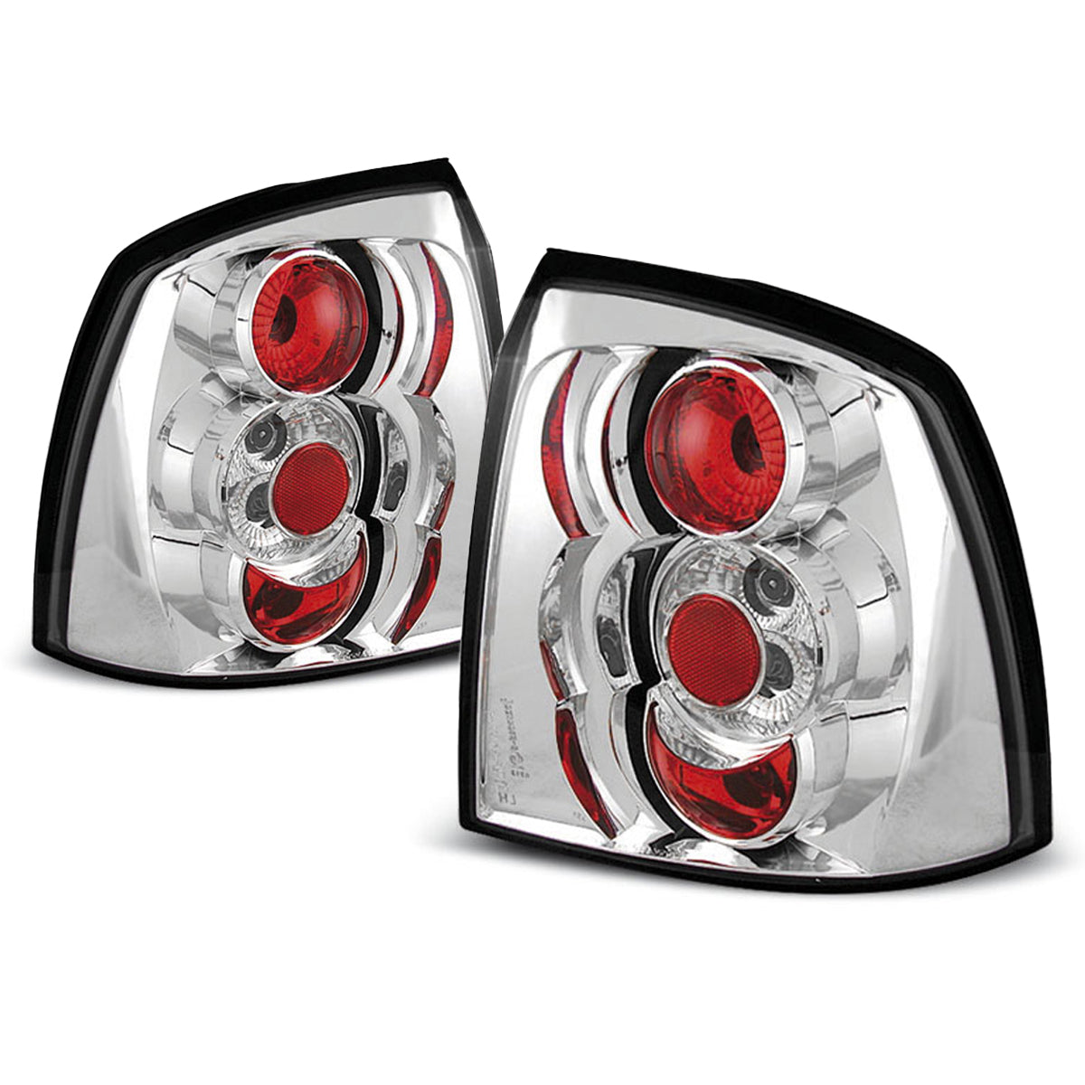 Rücklichter Opel Astra G 09.97-02.04 3D/5D Chrom