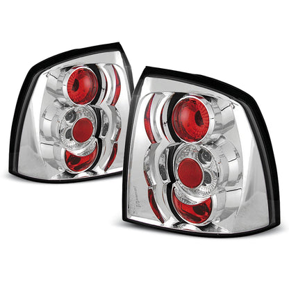 Rücklichter Opel Astra G 09.97-02.04 3D/5D Chrom