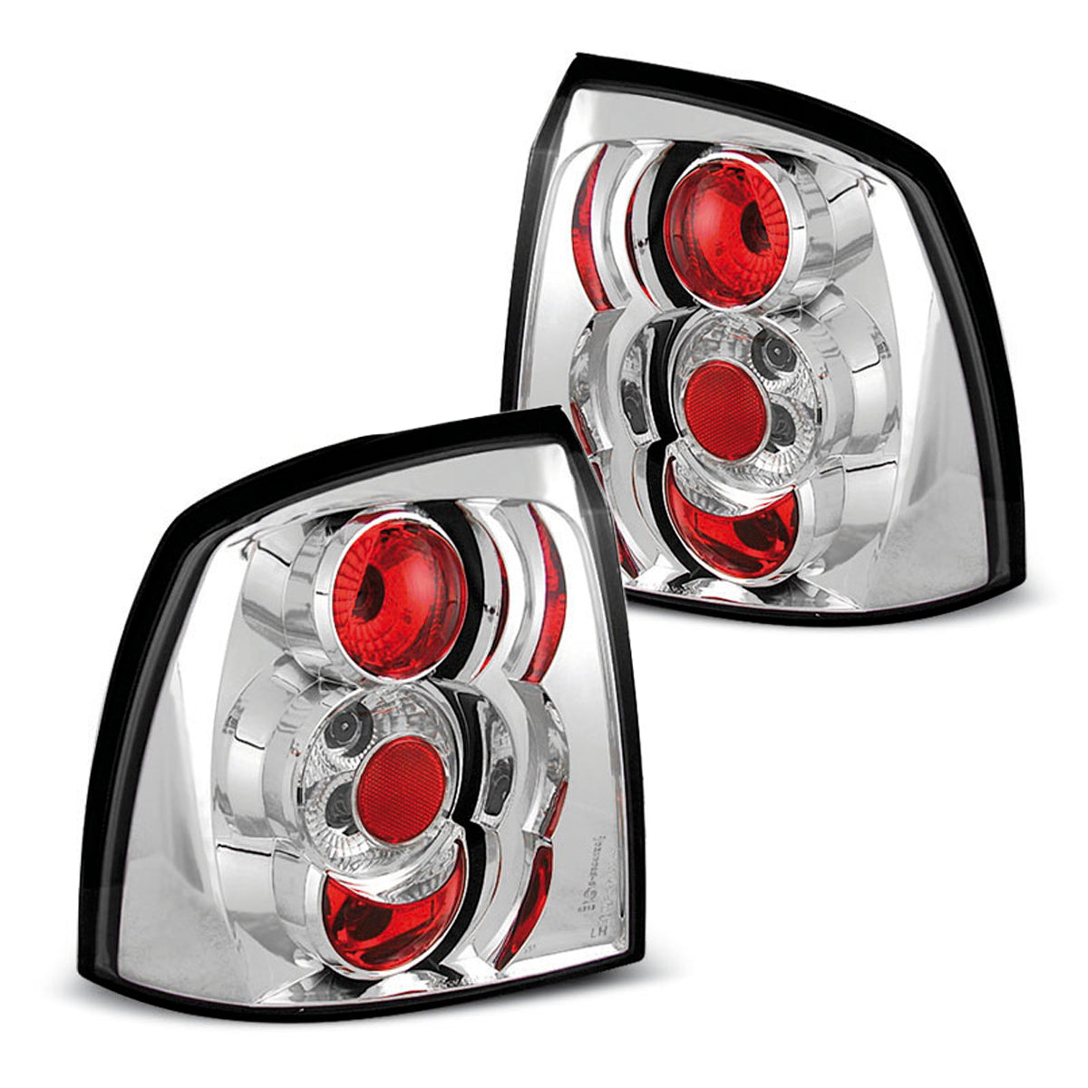 Rücklichter Opel Astra G 09.97-02.04 3D/5D Chrom