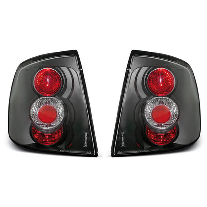 Rücklichter Opel Astra G 09.97-02.04 3D/5D Schwarz